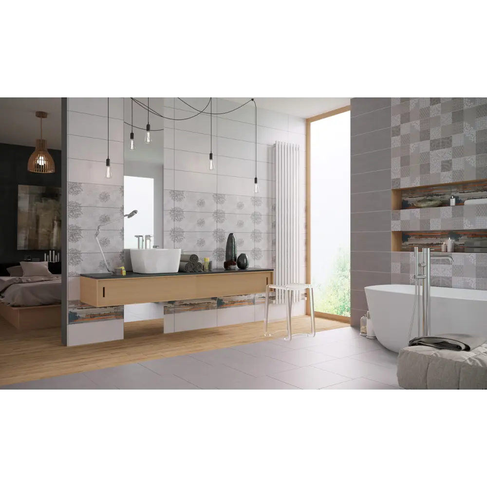 Плитка напольная Osaka 40x40 см 1.12 м² цвет темно-серый Golden Tile STLM-2057142 - Вид №4