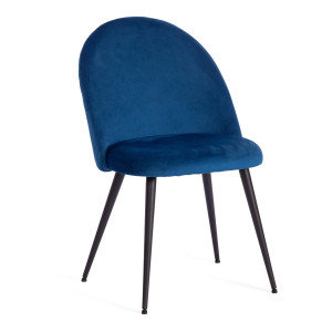 91172801 Кухонный стул monro mod. 5144 84х56х51 см вельвет цвет синий MODERN STLM-0509767 TETCHAIR
