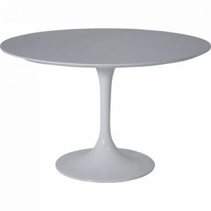 Обеденный стол круглый белый 120 см Invitation KARE INVITATION 323057 Белый