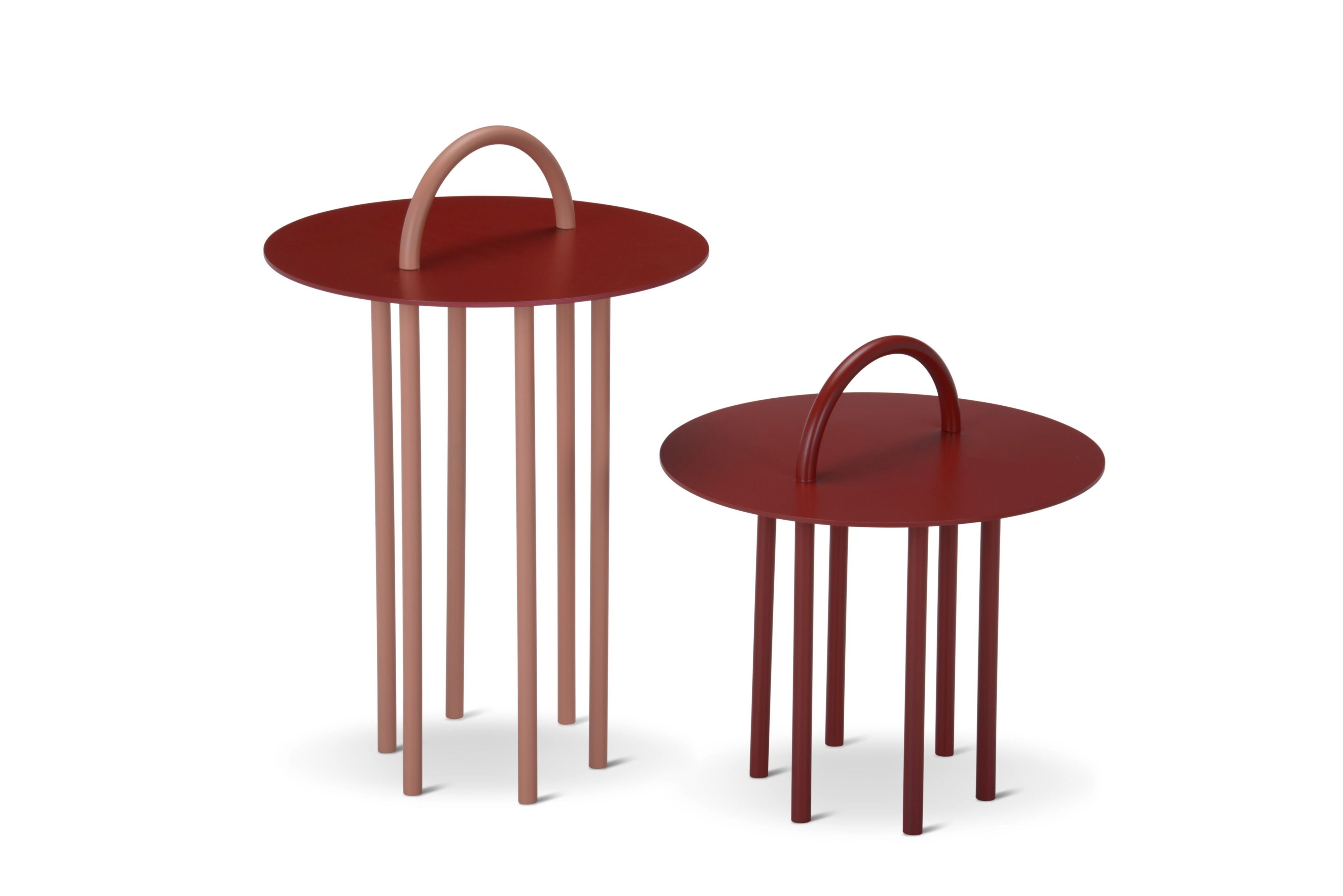 Круглый металлический журнальный столик Adrenalina Obiquo ARCH-00097567 - Вид №3