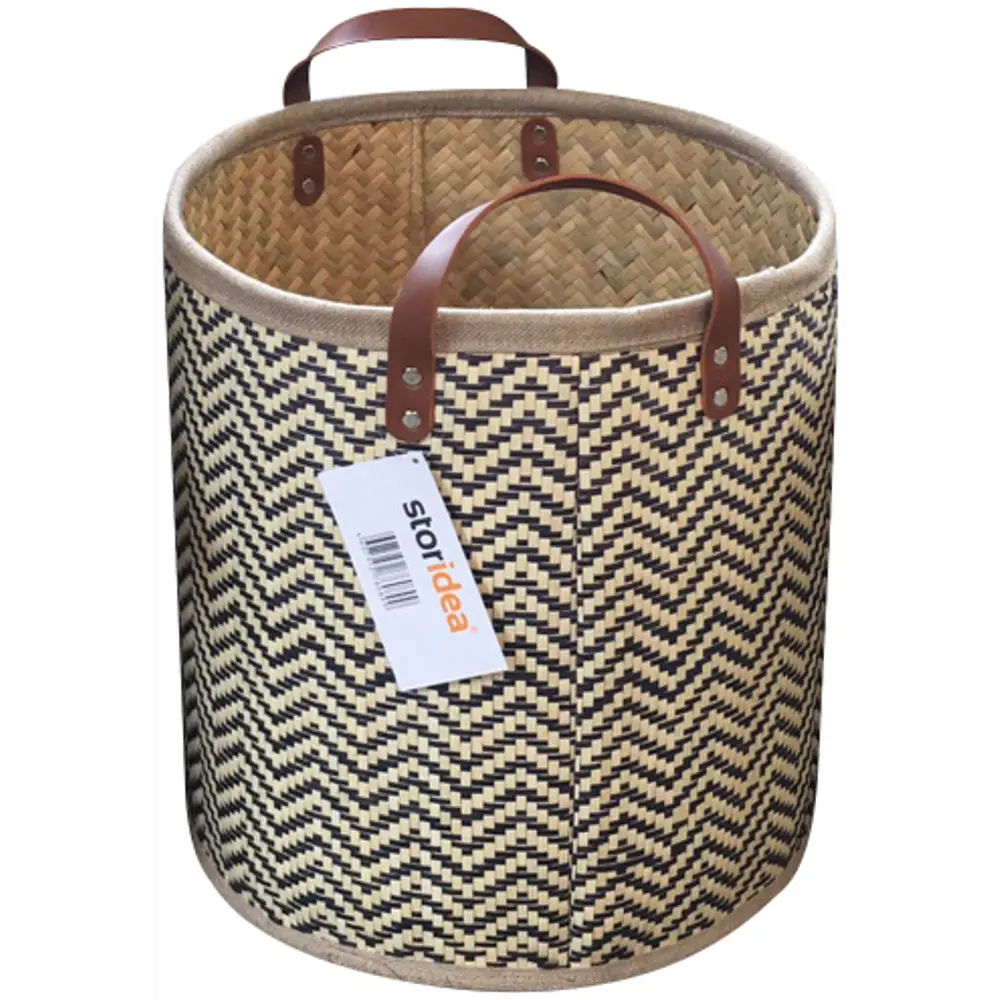 Корзина мягкая Kub HAP8549, 34х36х34 см, 36 л, пальмовое волокно STORIDEA STLM-2190692 - Вид №5