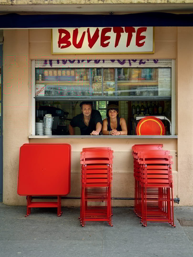 Стальной складной садовый стул Fermob BISTRO ARCH-00006034 - Вид №7