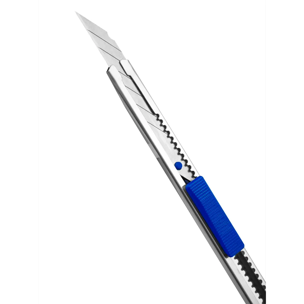 Нож строительный Vertextools 0045-9-1 пластиковый корпус сегментарное лезвие 190 мм STLM-2090111 - Вид №1