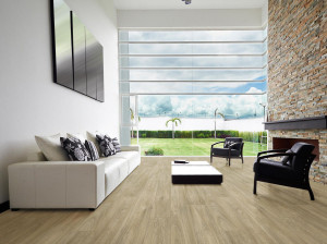 Нескользящий виниловый пол с эффектом дерева