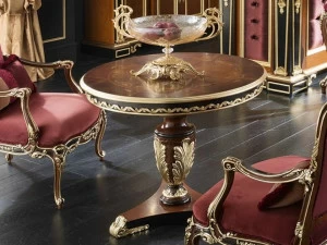 Modenese Gastone Круглый деревянный стол Deluxe