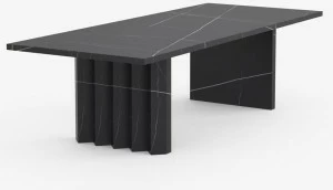 Miter Прямоугольный обеденный стол из керамогранита Atlas