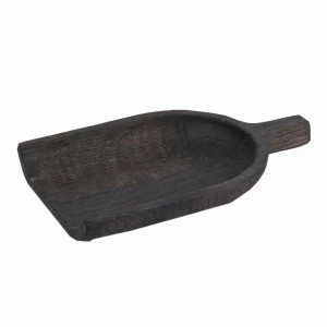 Деревянное блюдо черное "Лопата" 20 см FUGA ECO WOOD 123591 Чёрный