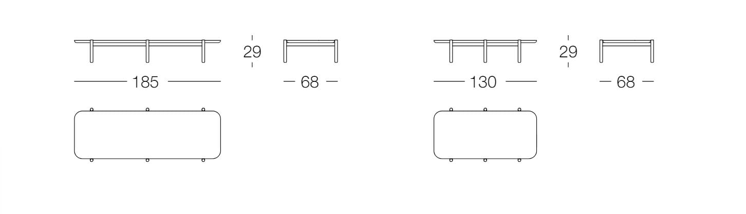 Низкий деревянный журнальный столик Frigerio Stepan ARCH-00043772 - Вид №10