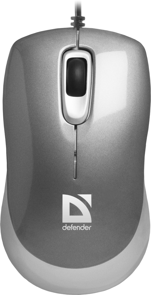 52817 проводная оптическая мышь orion mm-300 серый,3кнопки,1000dpi usb Defender Santreyd 