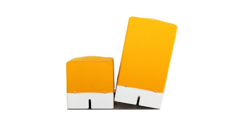 Модульный квадратный пуф из ткани KEIGIO® KEIGIO® 36X36 ARCH-00048151 - Вид №2