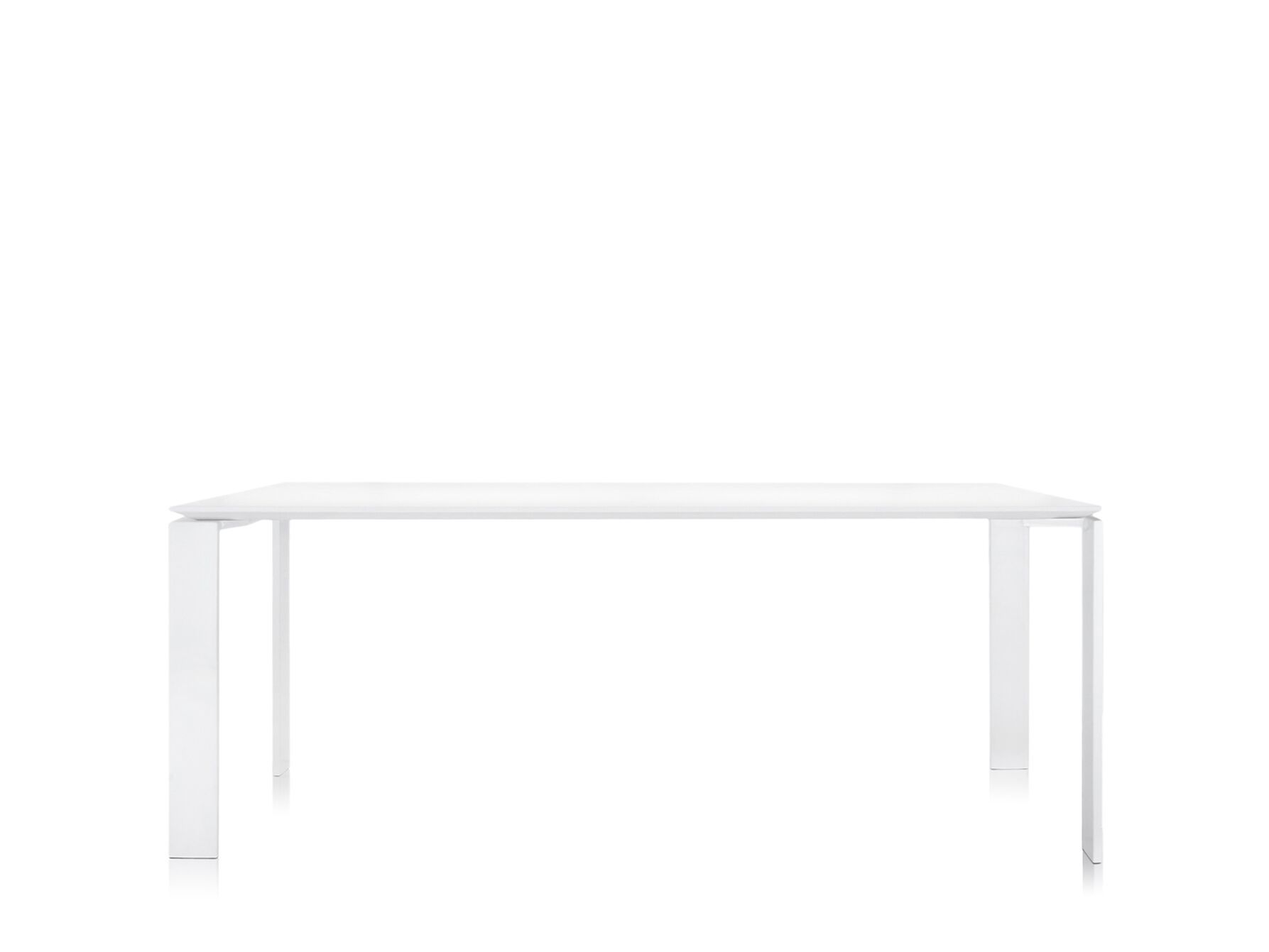 Прямоугольный садовый стол из оцинкованной стали Kartell Four ARCH-00068655 - Вид №13