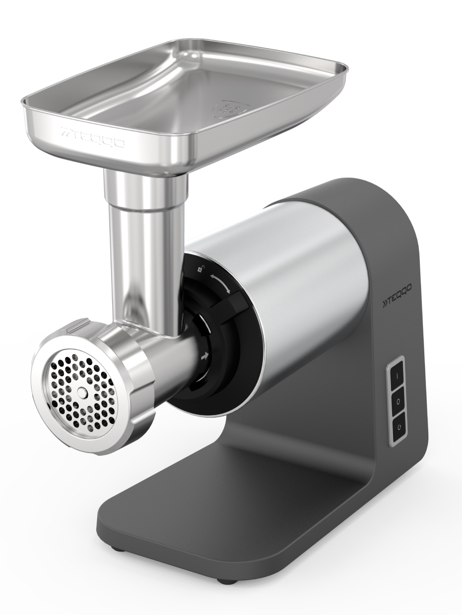 9176132 Мясорубка электрическая TEQQO Grindmaster Steel серый STDN-0017491 - Вид №3