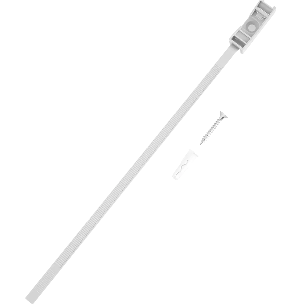 Хомут для труб и кабелей 32-63 мм цвет серый, 10 шт ЕВРОПАРТНЕР STLM-2072194