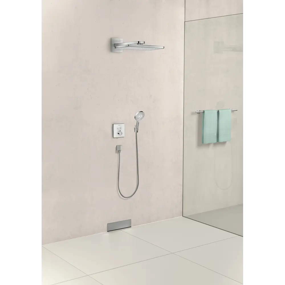 Подключение для душевого шланга Hansgrohe Fixfit Square цвет хром STLM-2004548 - Вид №1