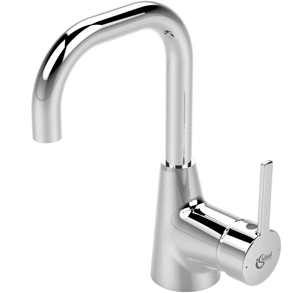 Смеситель для раковины Ideal Standard Idealstyle однорычажный высокий излив цвет хром STLM-2131292