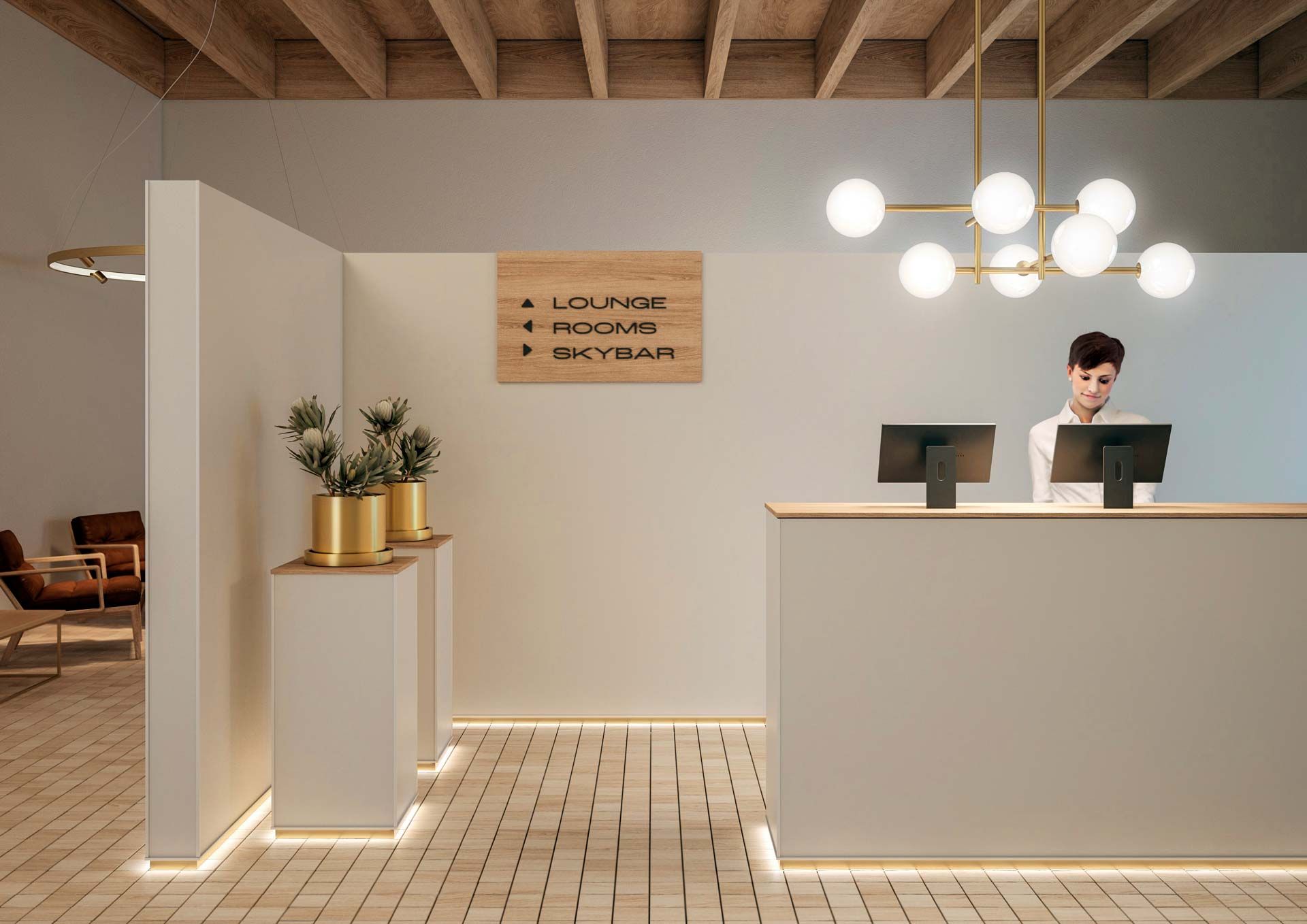 Алюминиевый плинтус со светодиодом EMAC Italia Novorodapie® ARCH-00022550 - Вид №3