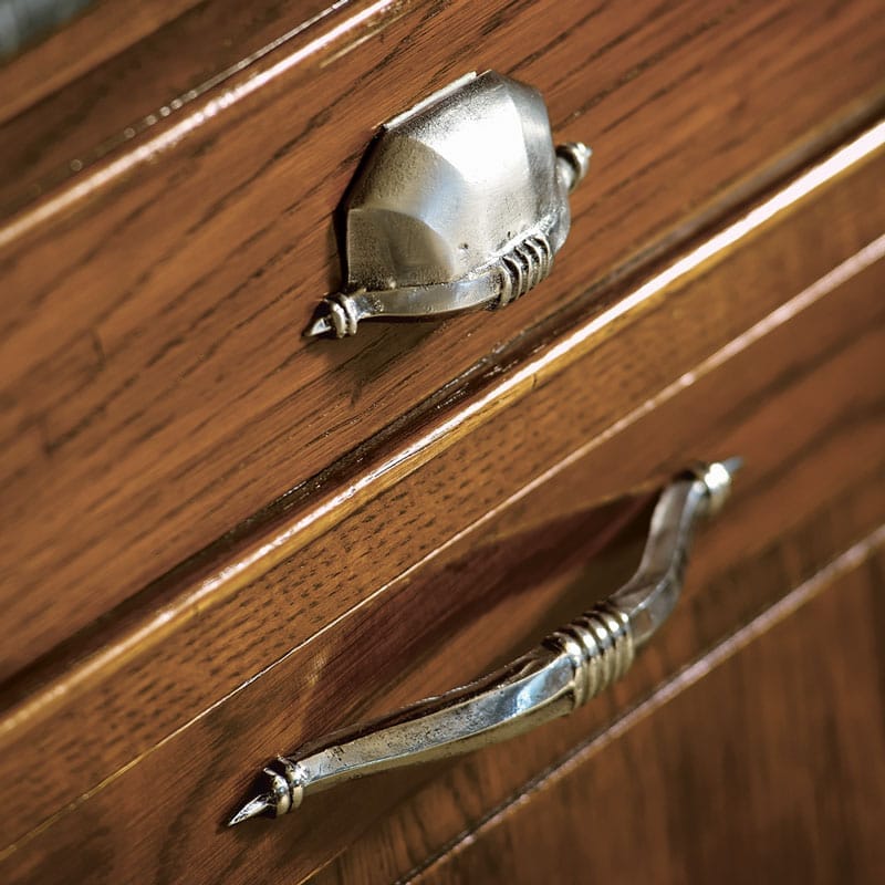 Лакированная оборудованная кухня с островом Marchi Cucine New Classic ARCH-00116671 - Вид №7