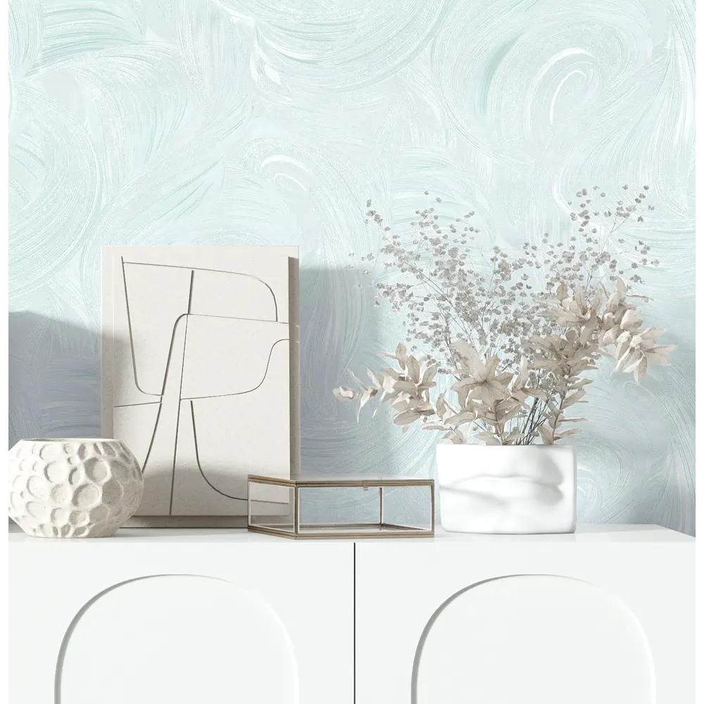 Обои флизелиновые Asc Wallpaper Elsa зеленые 1.06 м 192072 STLM-2069808 - Вид №5