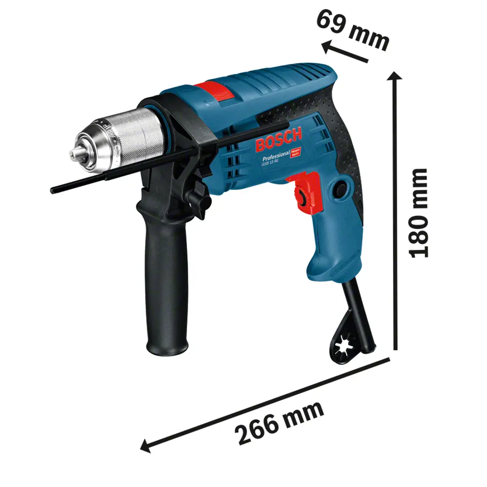 Дрель ударная сетевая Bosch Professional GSB 13 RE, 600 Вт STLM-2193250 - Вид №4