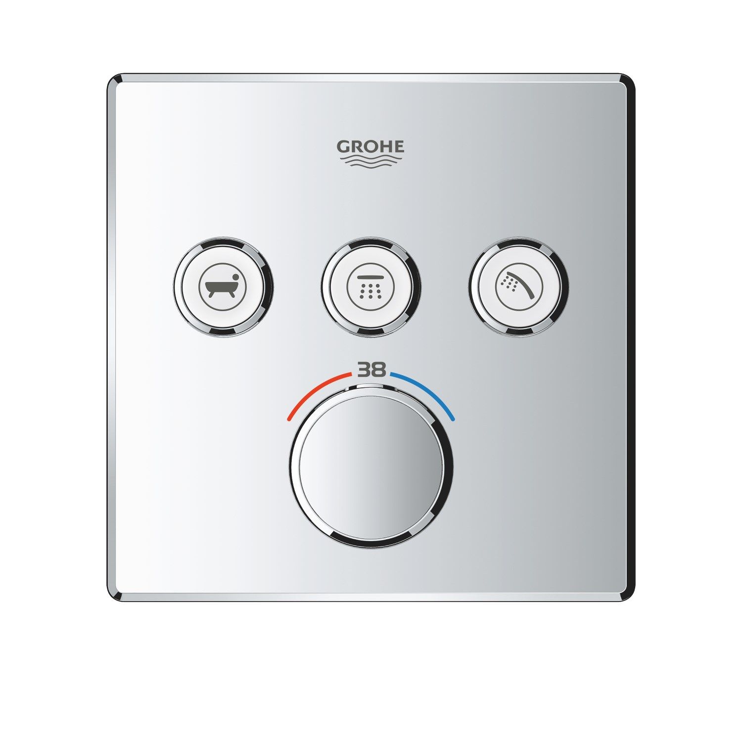 3-ходовой термостатический смеситель Grohe Grohtherm SmartControl ARCH-00128873 - Вид №5