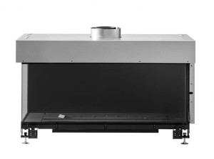 Газовый угловой камин