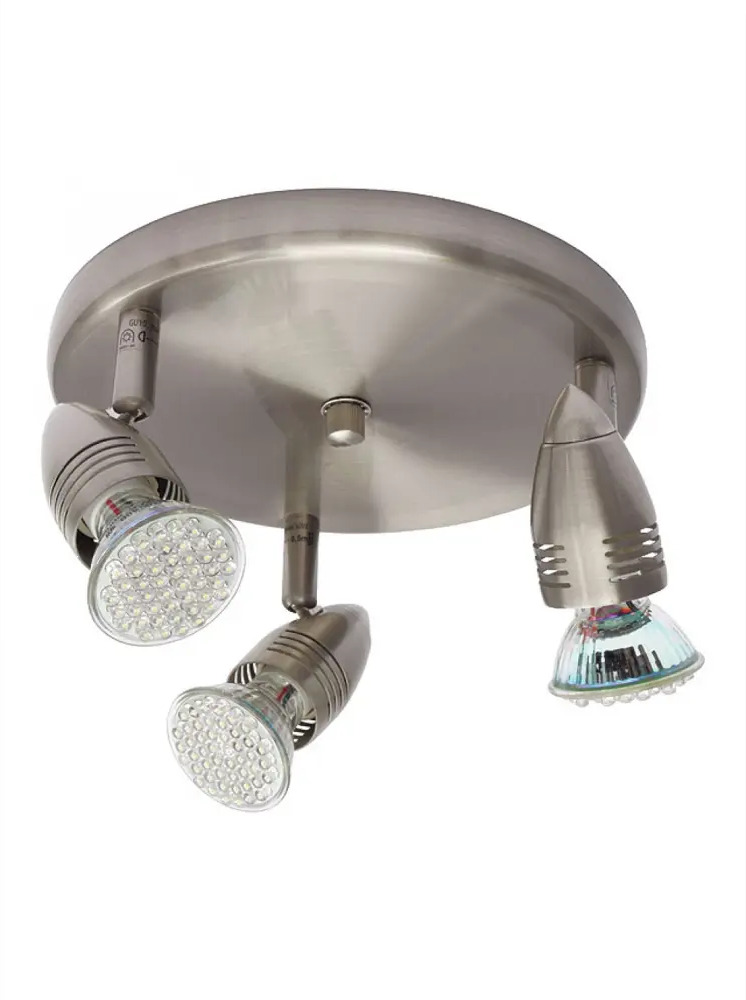 93906380 Спот настенно-потолочный KANLUX MOLI EL-3O STLM-0606842