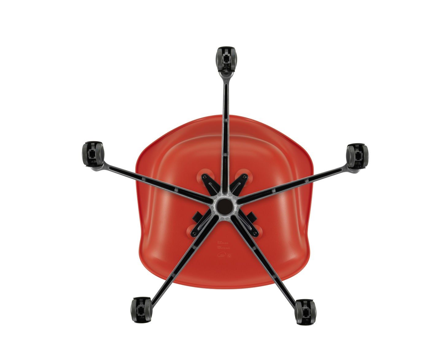 Ткань поворотный операционный офисный стул с подлокотниками VITRA Eames Plastic Chair ARCH-00120962 - Вид №8