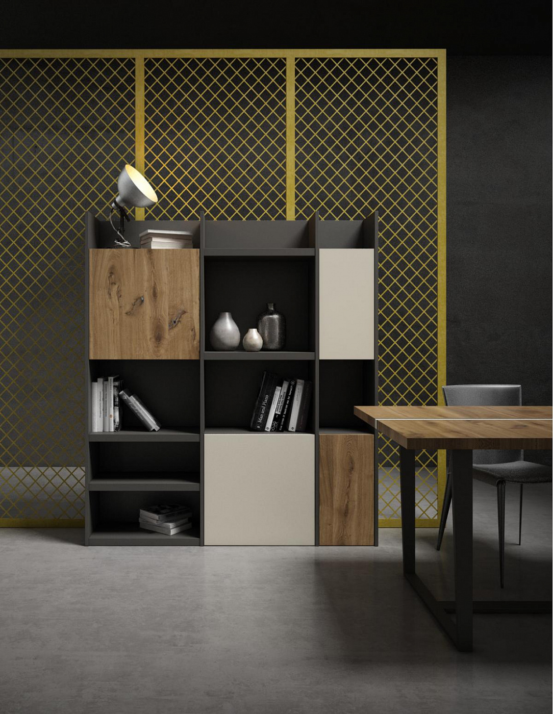 087141 Шкаф для книг 18 Mesegue Proyecta Santreyd 