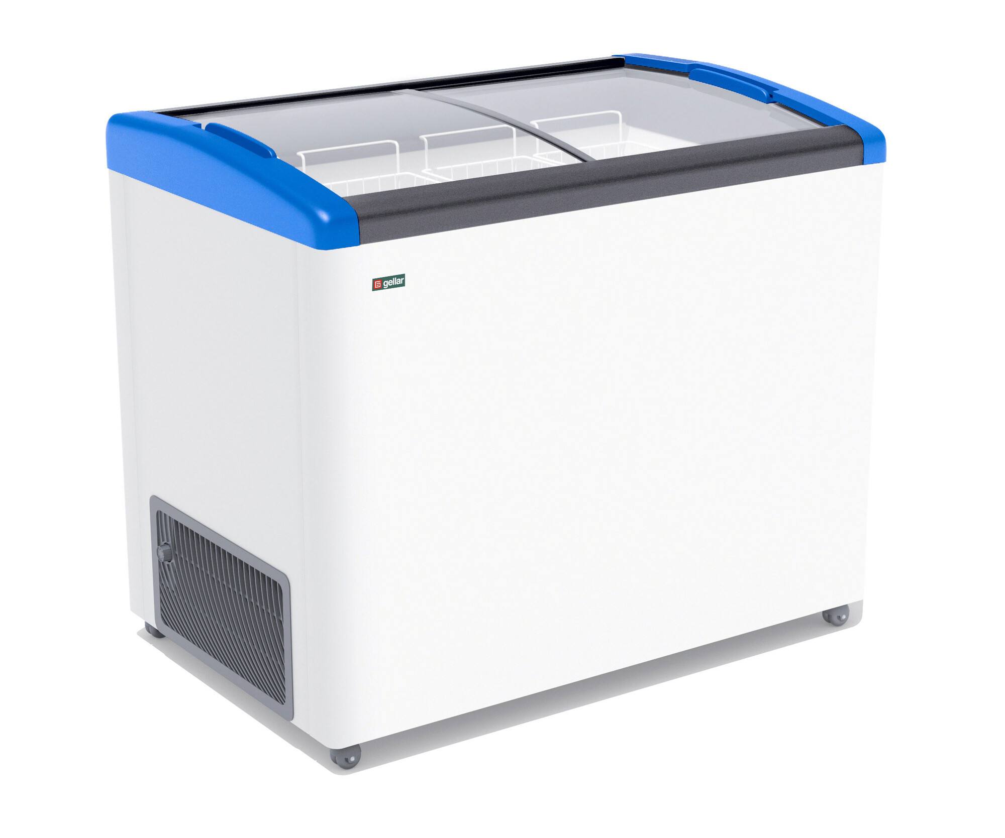 1229606 Морозильный ларь Frostor Gellar FG 375 E белый, синий STDN-0041304