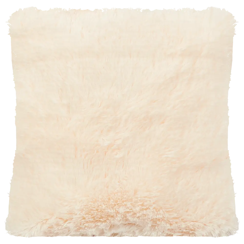 Подушка Искусственный мех 40x40 см цвет айвори 82745297 STLM-2024833 Eclair 
