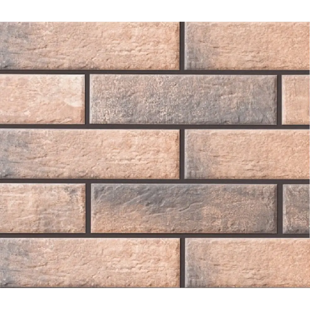 Фасадная плитка Cerrad Loft Brick Cardamon в темно-коричневом цвете 82676324 STLM-0033756
