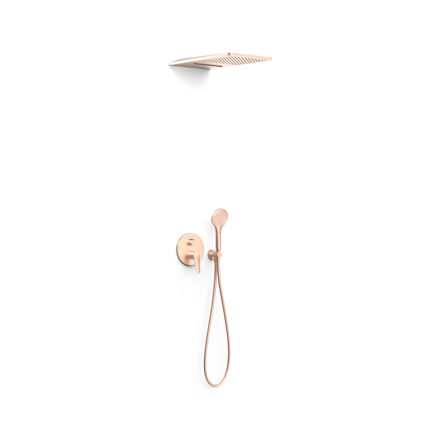 RAPID-BOX Комплект 3-ходового скрытого смесителя для душа с одной ручкой Rapid-box Rapid-box-28127301OPM TRES