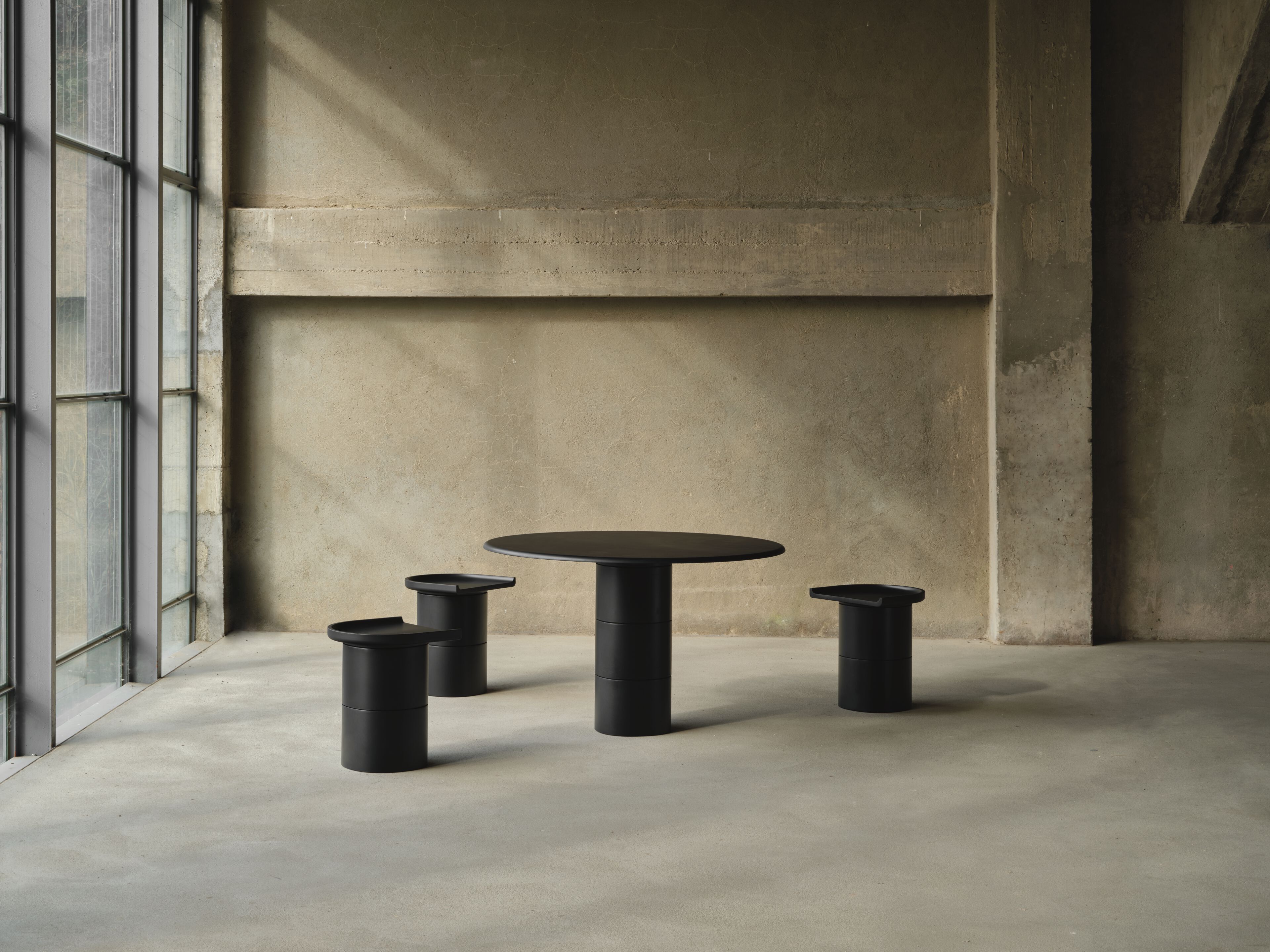 Круглый бетонный стол PULKRA несколько ARCH-00036105 - Вид №6