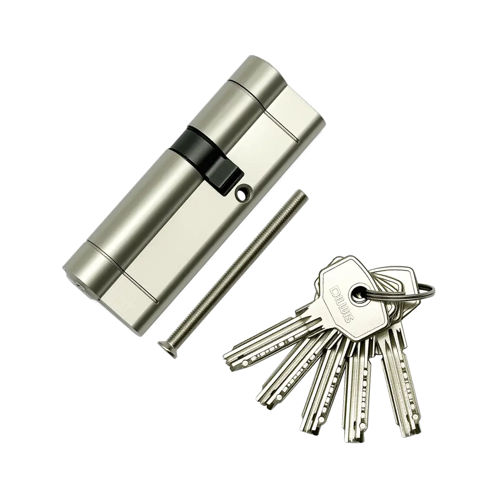 Цилиндр для замка DILWIS L3 35x55 мм ключ-ключ цвет никель STLM-2116884 - Вид №1