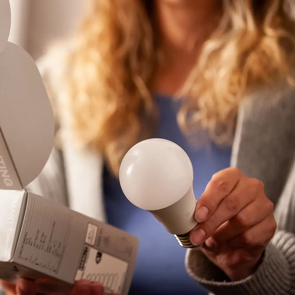 Лампа умная светодиодная Wi-Fi Ledvance Smart Plus E27 220-240 В 14 Вт груша матовая 1521 лм, изменение цвета RGB 84515115 STLM-2162084  - Вид №9