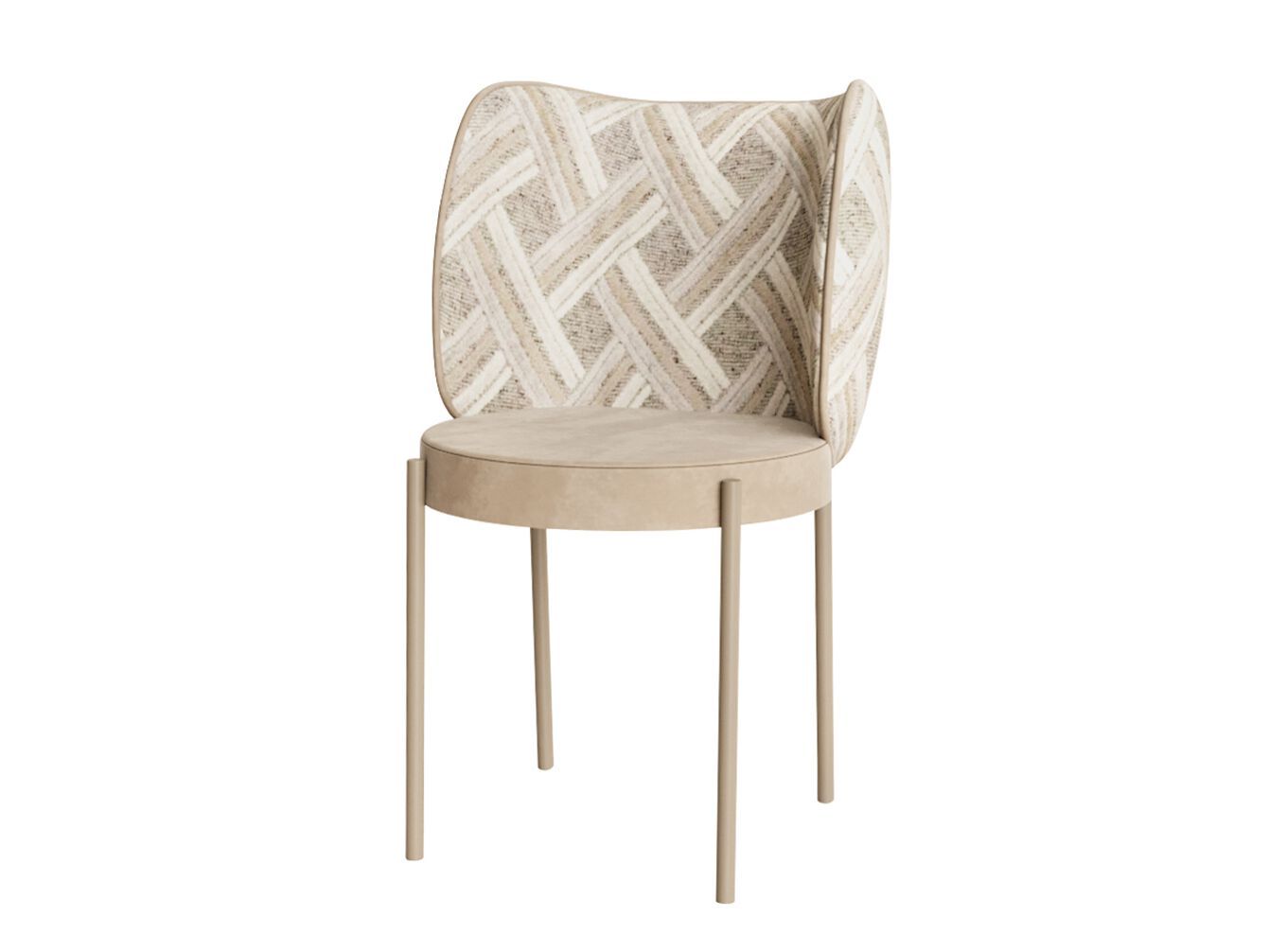 Мягкий стул из ткани ANA ROQUE INTERIORS ARCH-00070073