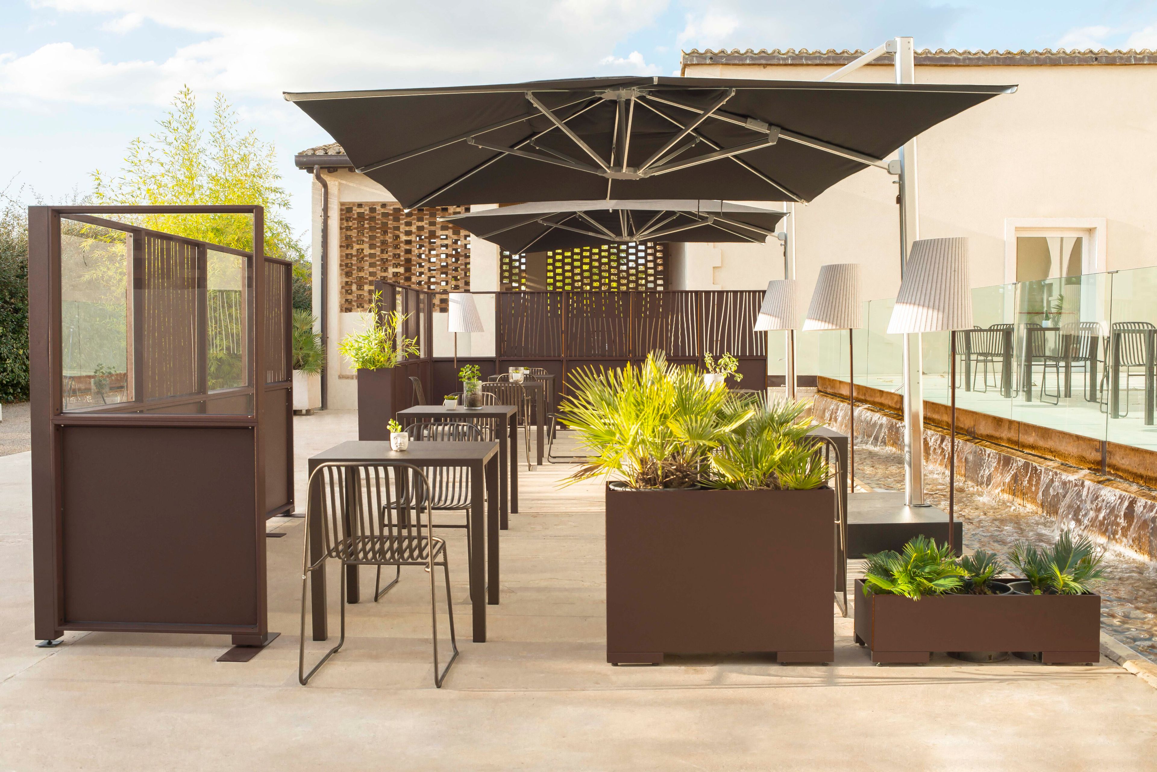 Стальная прямоугольная высокая плантатор emu Patchwall ARCH-00045229 - Вид №1