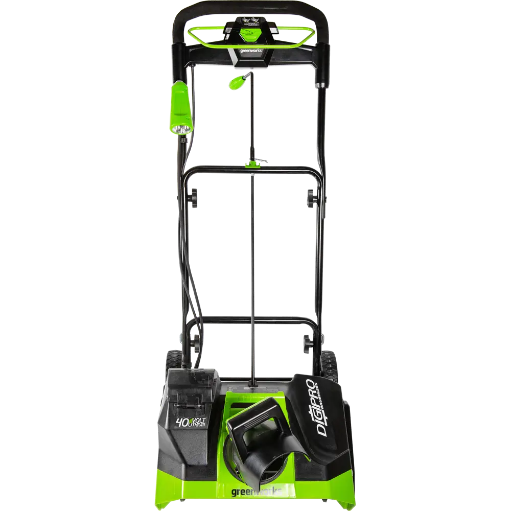 Снегоуборщик аккумуляторный Greenworks GD40SB 40 В, 2 аккумулятора, зарядное устройство в комплекте STLM-2134270 - Вид №2