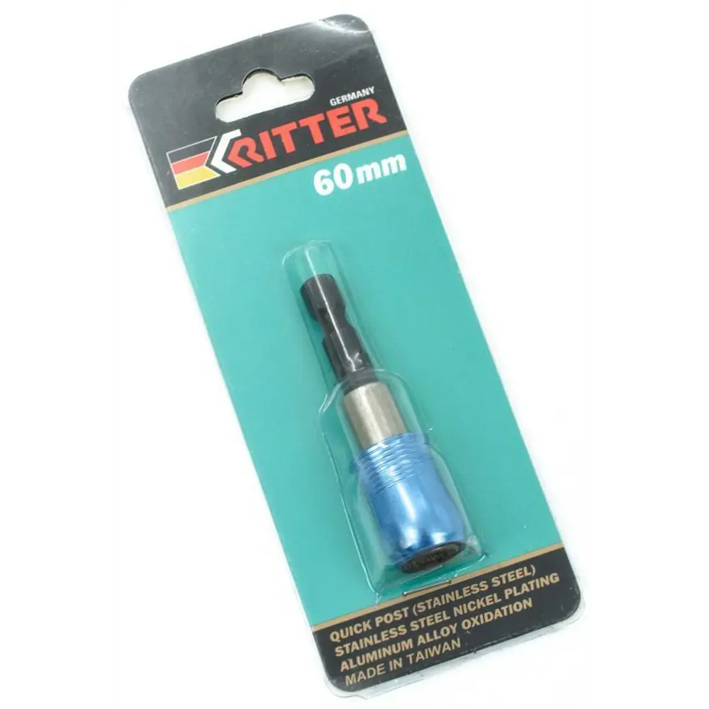 Держатель для бит магнитный Ritter 1/4x1/4 дюйма 60 мм STLM-2123611 - Вид №1