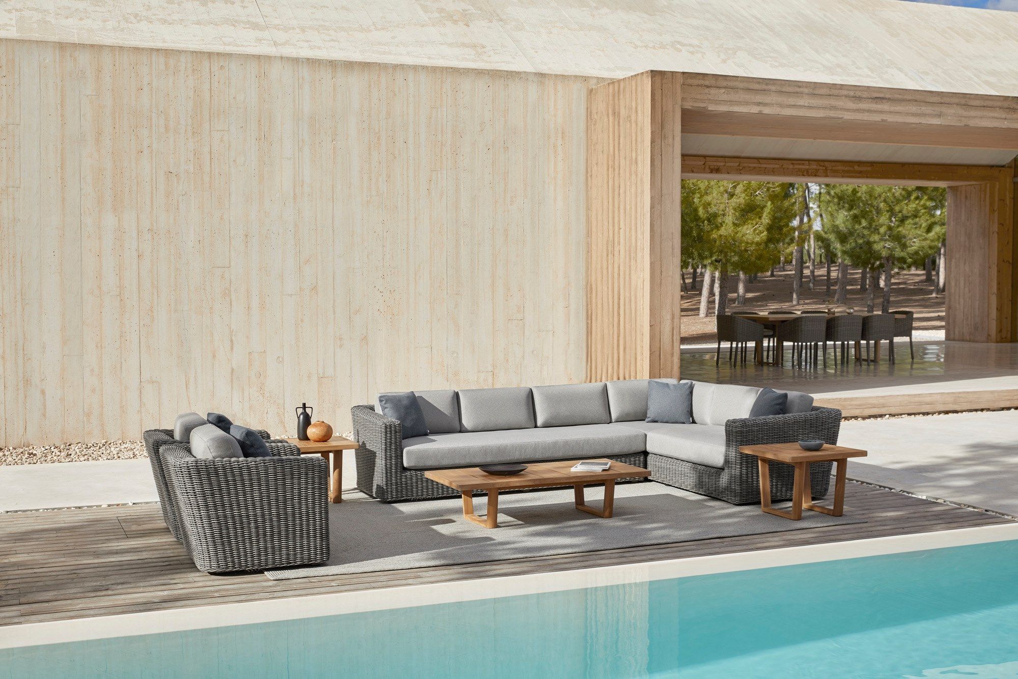 2-местный садовый диван Shintotex® POINT Heritage ARCH-00033170 - Вид №4