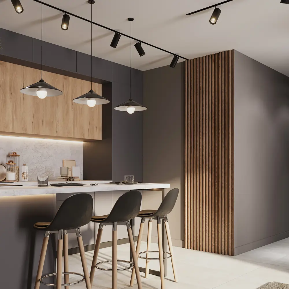 Фальшпанель для кухонного шкафа София 76.5x37 см KONSENSA ДСП цвет серый София Грей STLM-2015071 - Вид №12