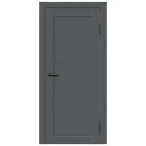 Межкомнатная дверь Толедо 2 МАРИО РИОЛИ 90×200 см цвет графит 89392654