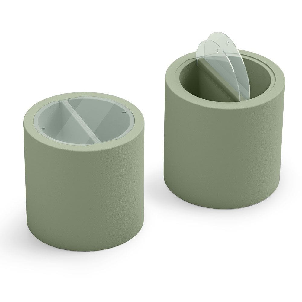 Полиэтиленовый садовый журнальный столик с держателем льда Lyxo Design блок ARCH-00084107 - Вид №12