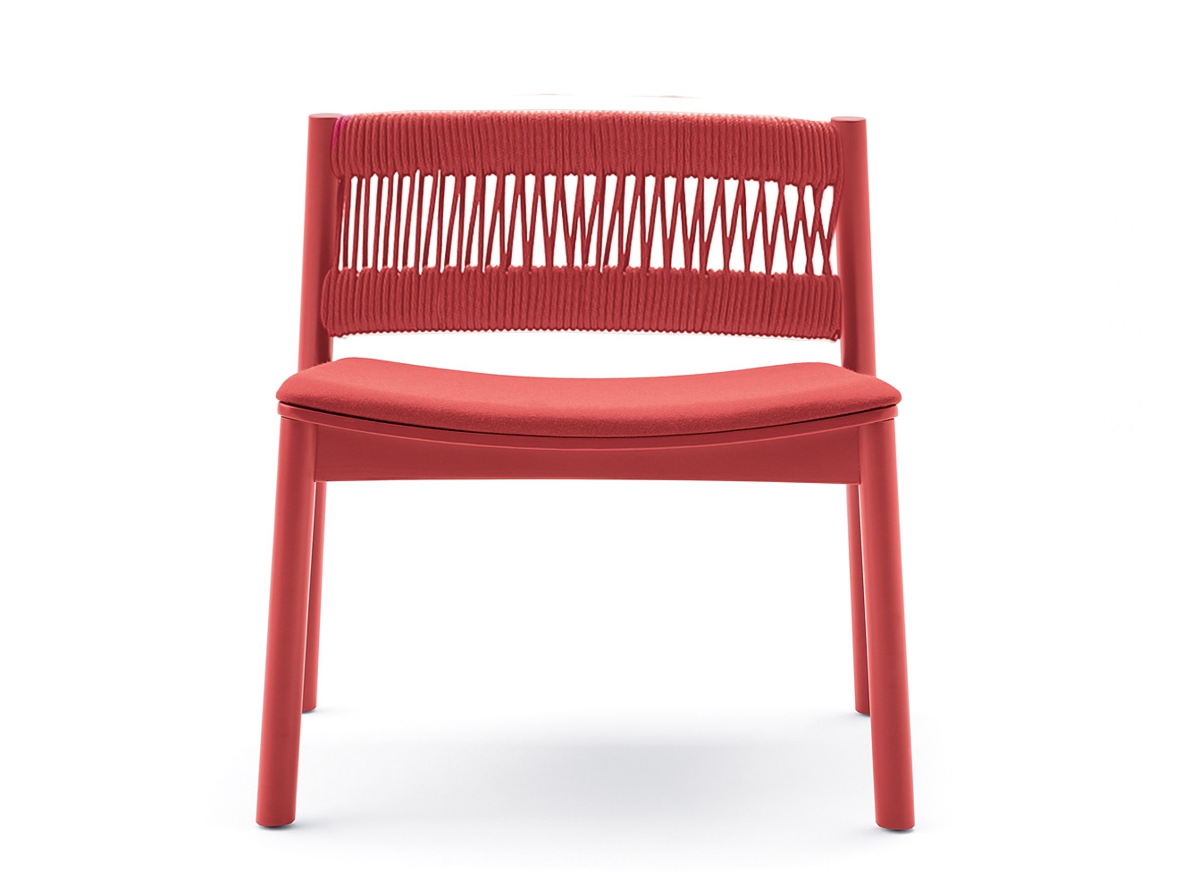 Кресло из бука и морской веревки с мягким сиденьем Billiani Load ARCH-00119653