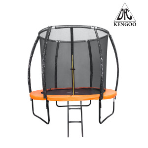 Батут trampoline kengoo ii с сеткой 10ft-bas-bo DFC