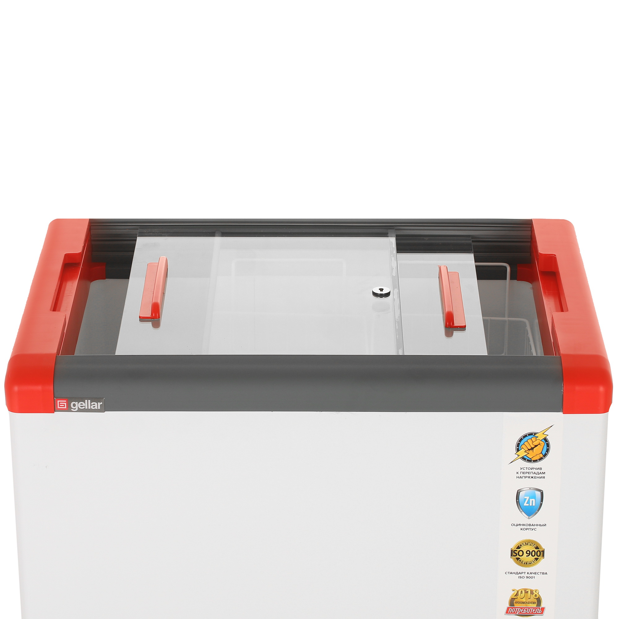 1229574 Морозильный ларь Frostor Gellar FG 250 C белый, красный STDN-0048634 - Вид №4