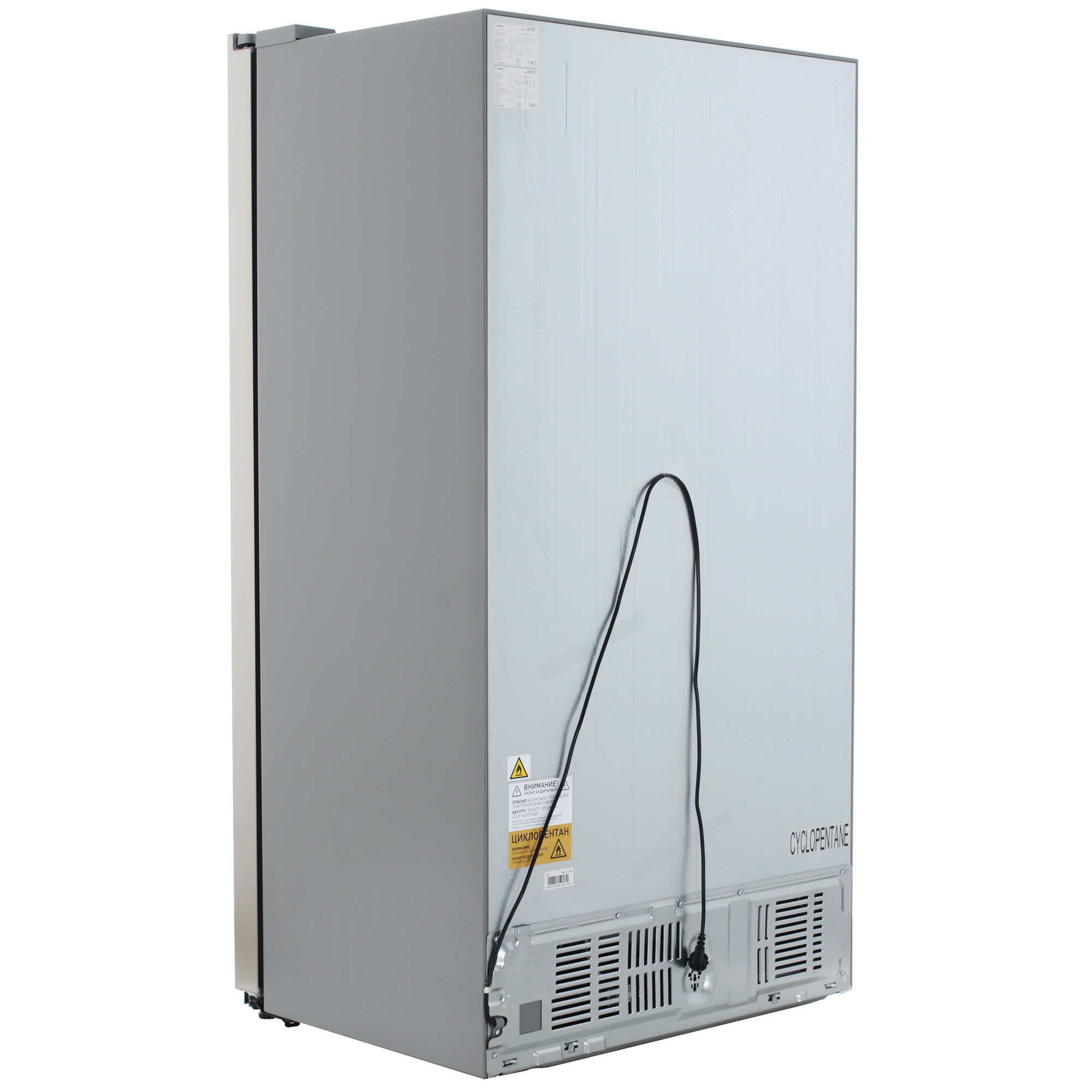 9071484 Холодильник Side by Side   DEXP SBS4-61AMA серебристый STDN-0113117 - Вид №4