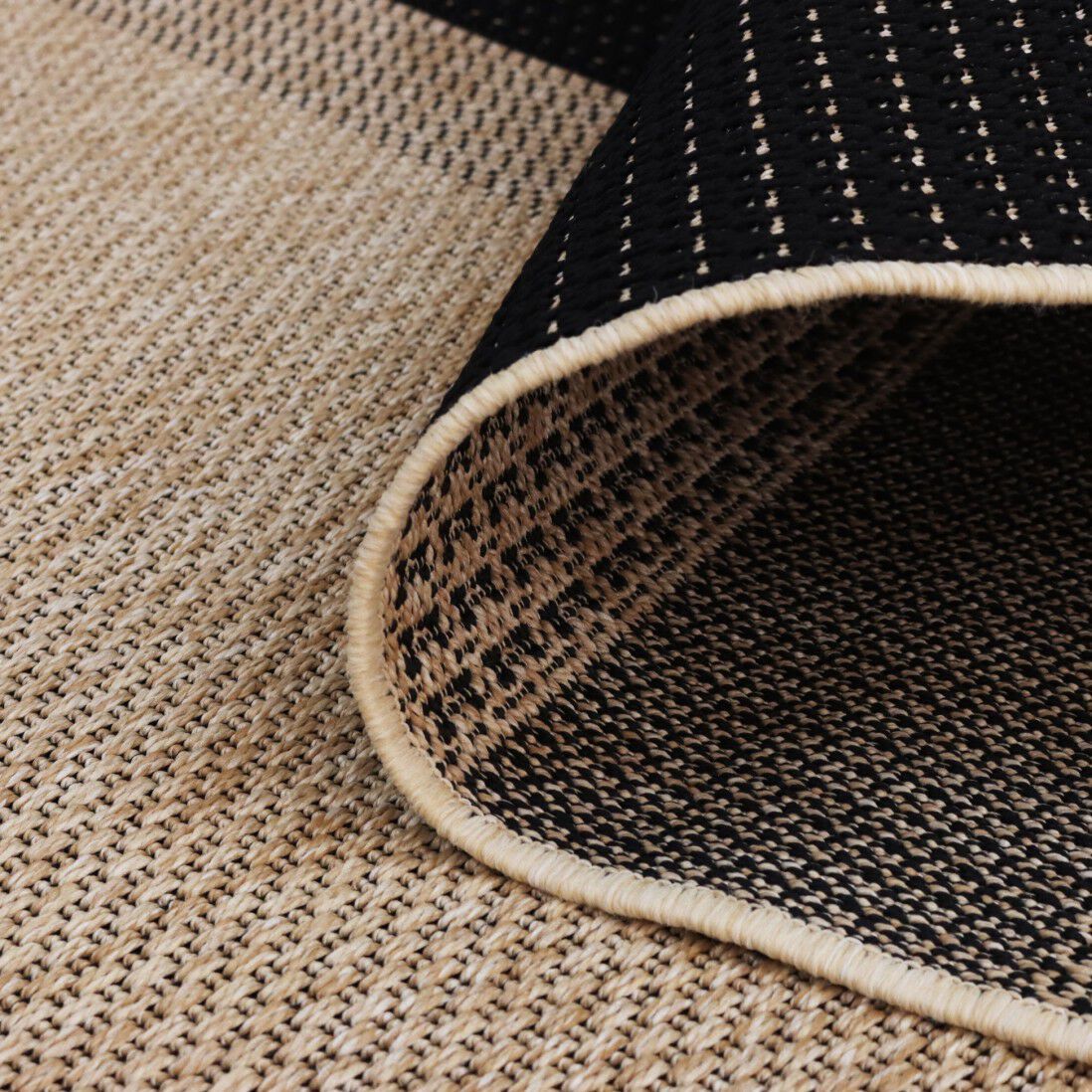 Полосатый напольный прямоугольный ковер Ademi Outdoor ARCH-00003804 - Вид №6