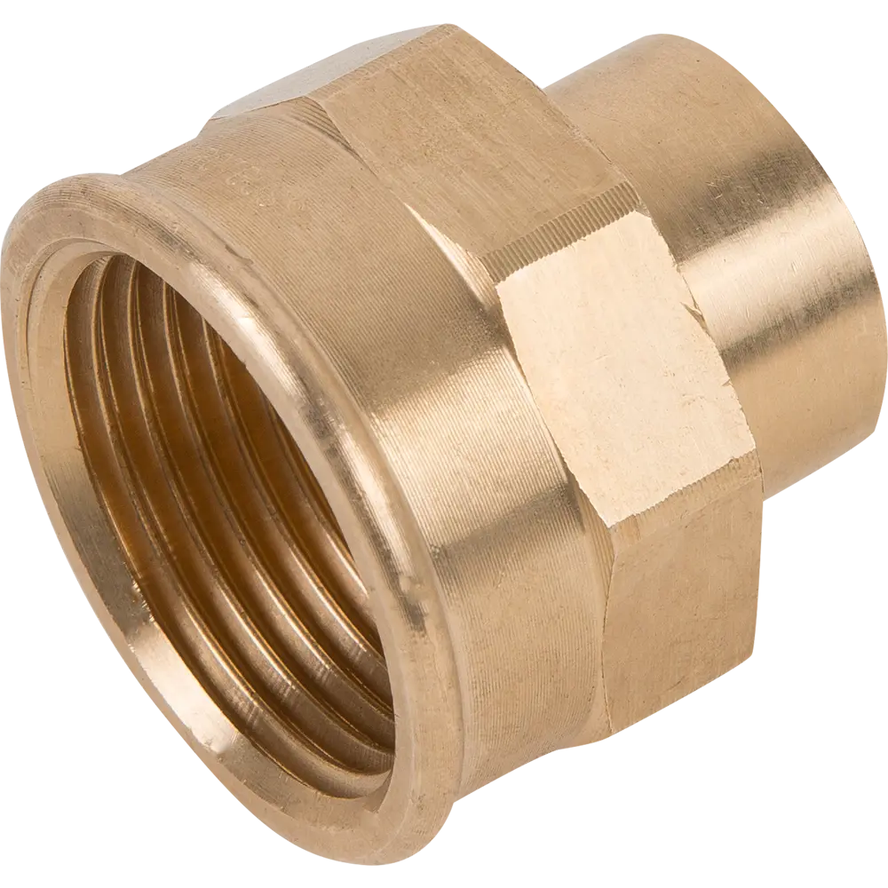 Соединитель медь пайка ВР 22х1 102470 Viega STLM-2115314