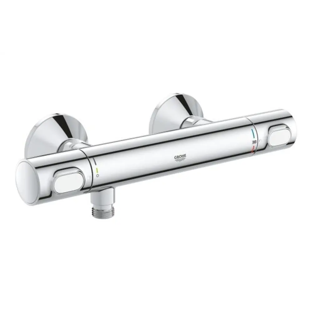 Смеситель термостатический Grohe Grohtherm 500 цвет хром STLM-2199377 - Вид №1
